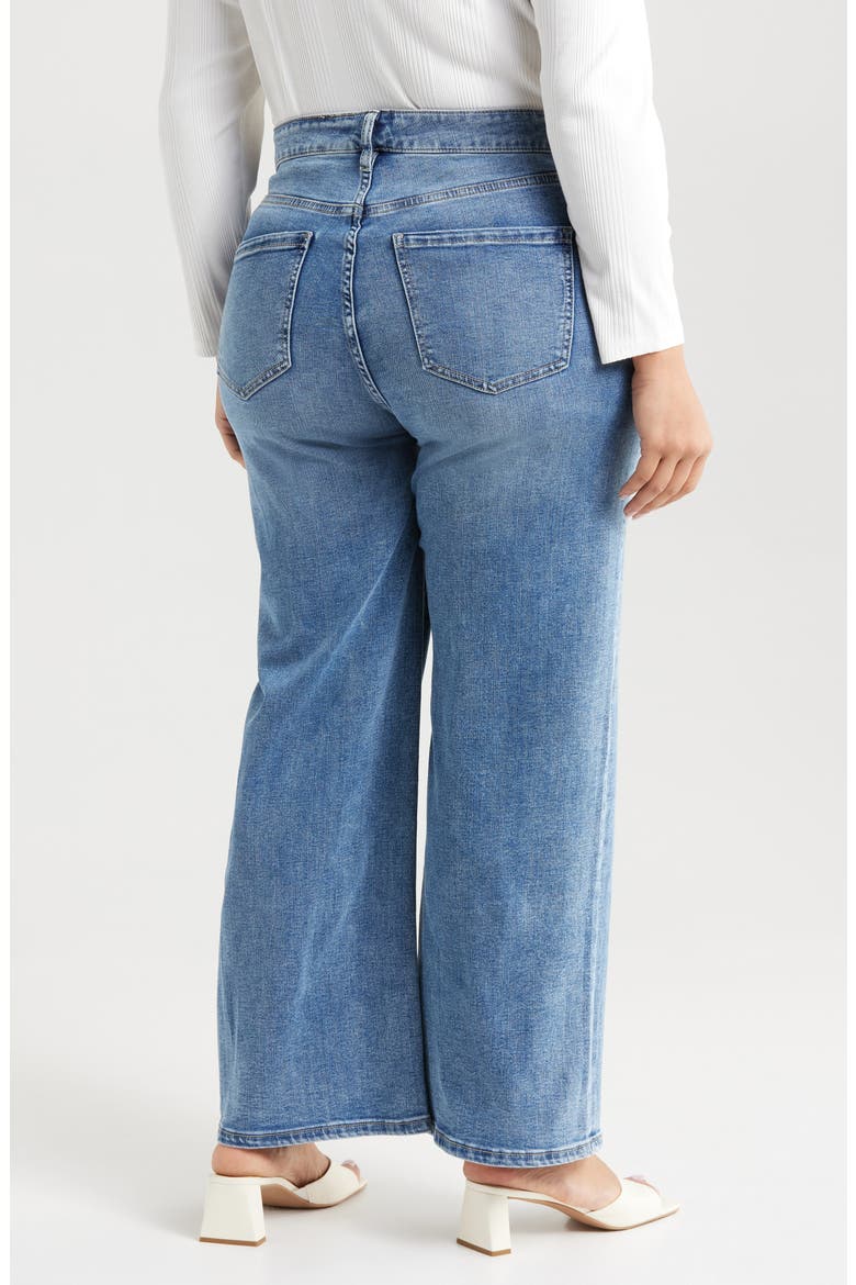Stride High Waist Wide Leg Jeans, Alternate, color, CARBON CANYON
