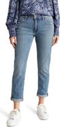 Lucky Brand Sienna Crop Cuffed Slim Boyfriend Jeans