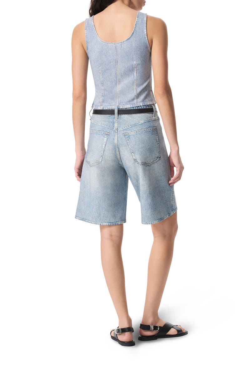 Miramar Ryan Trompe l'Oeil Faux Denim Tank, Alternate, color, SEASIDE