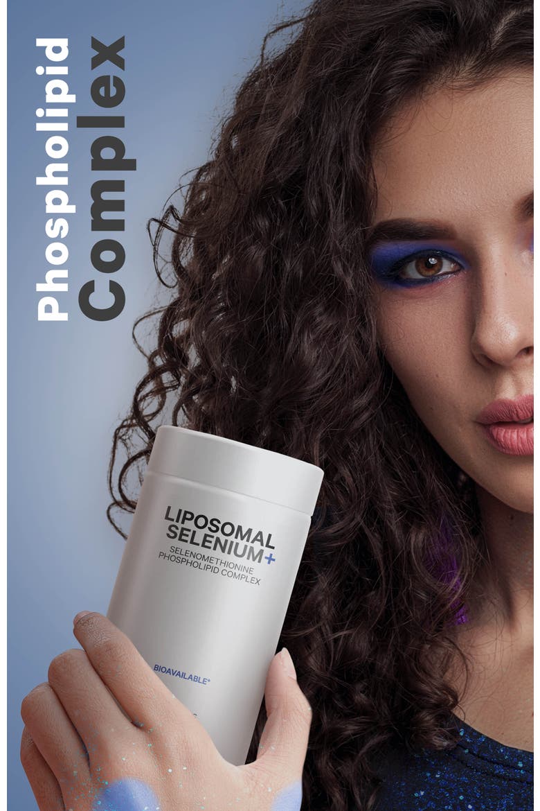 Liposomal Selenium Trace Mineral  Supplement, Alternate, color, White