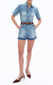 Bayeas Chloe Denim Romper