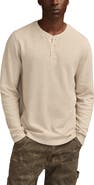 Lucky Brand Double Face Cotton Henley