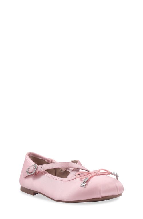 Sam Edelman Little And Big Girls Felicia Crosstrap Ballet Flat In Pink