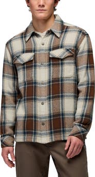 prAna Happy Camp Flannel Snap-Up Shirt Jacket