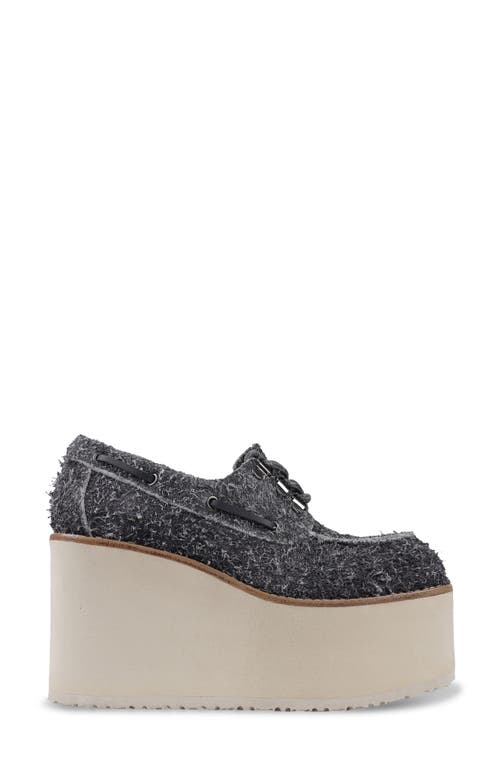 ZIGI ZIGI SHIMMIE PLATFORM WEDGE LOAFER 