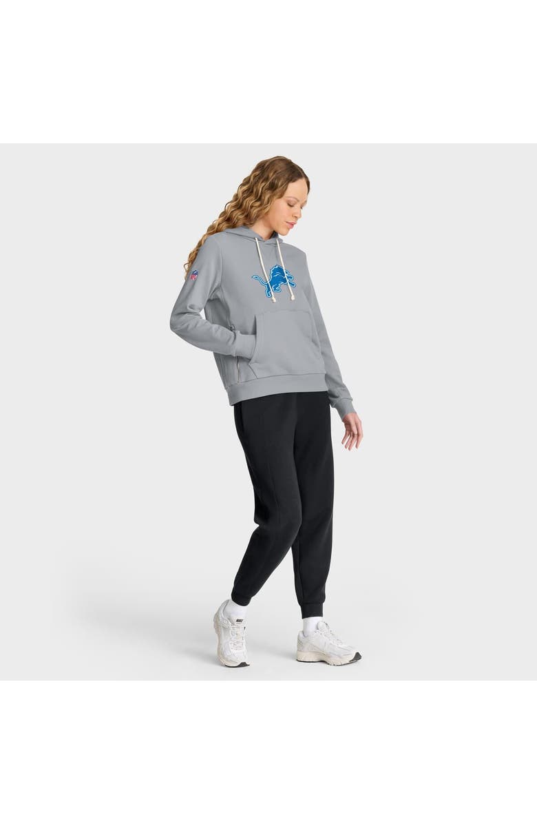Nike Women's Nike Gray Detroit Lions Sideline Standard Issue Initial Home Dri-FIT Hoodie, Alternate, color, Gray