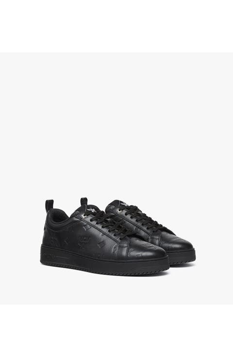 Neo Terrain Lo Sneakers in Monogram Leather