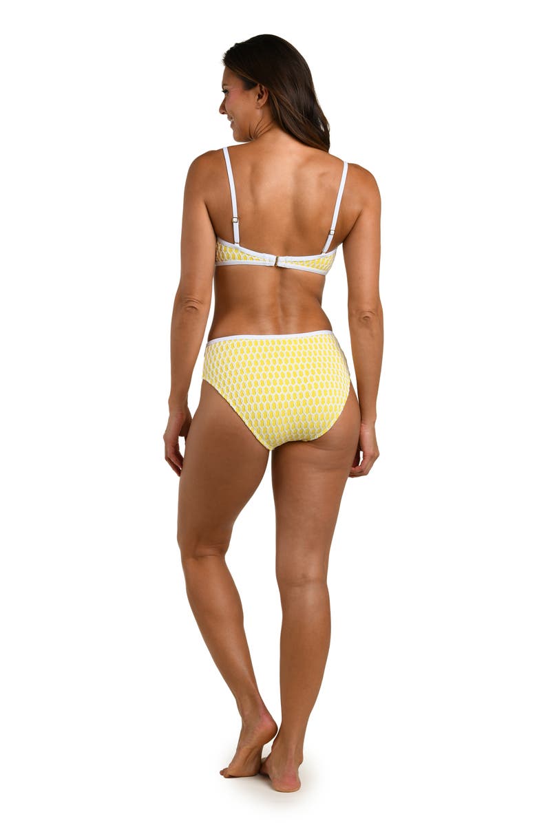 La Blanca Prep Bandeau Bikini Top, Alternate, color, Soleil