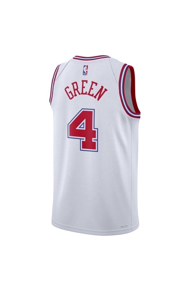 Nike Unisex Nike Jalen Green White Houston Rockets 2023/24 Swingman Jersey - City Edition, Alternate, color, 