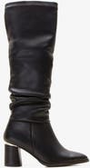 Prologue Shoes Vianella Block Heel Knee High Boot