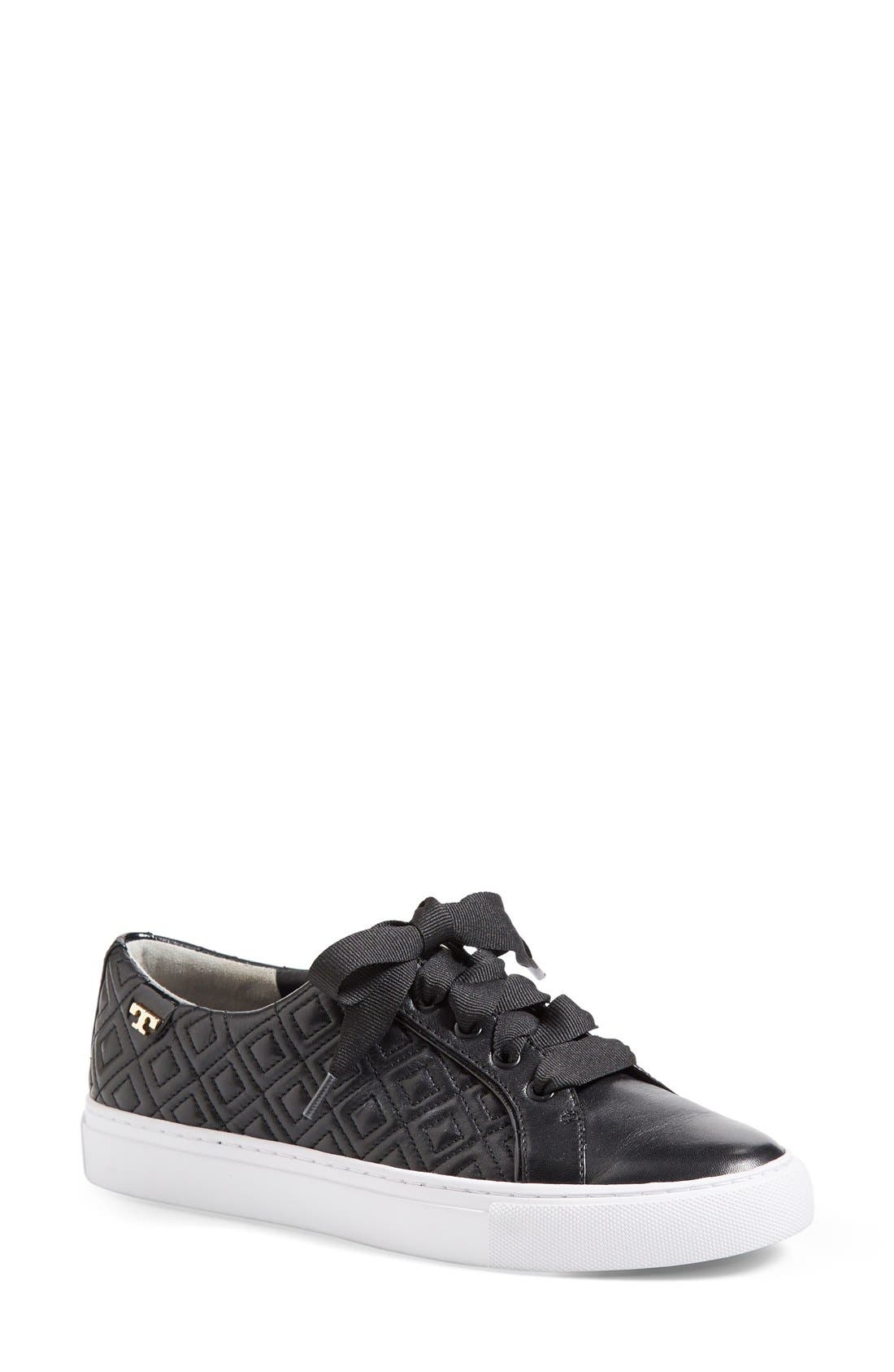 Tory Burch 'Marion' Quilted Sneaker, Main, color, 