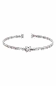 Diamond Mesh Knot Cuff Bangle