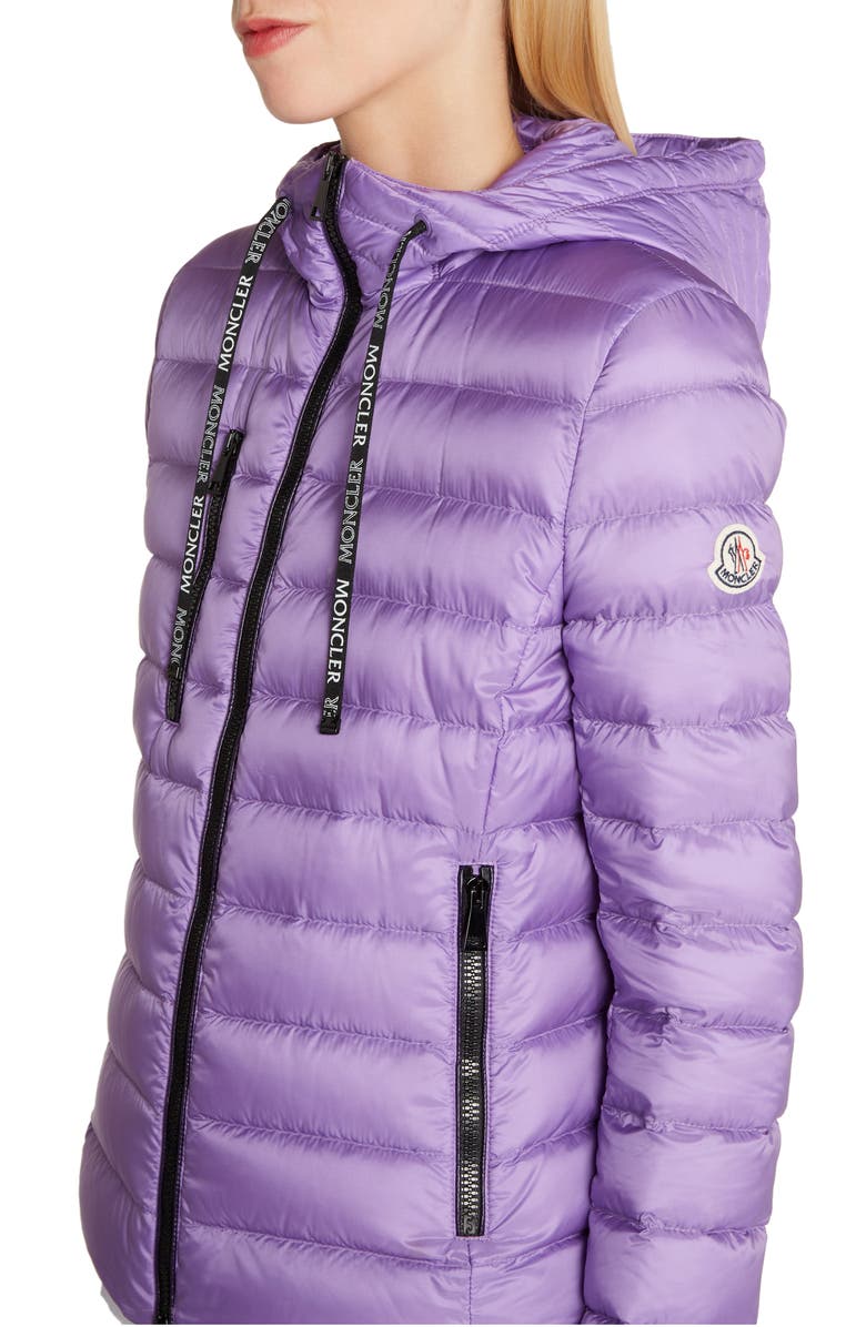 Moncler Seoul Hooded Lightweight Down Jacket, Alternate, color,