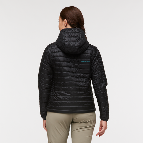 Cotopaxi-amigos-24 Capa Insulated Hooded Jacket In Black