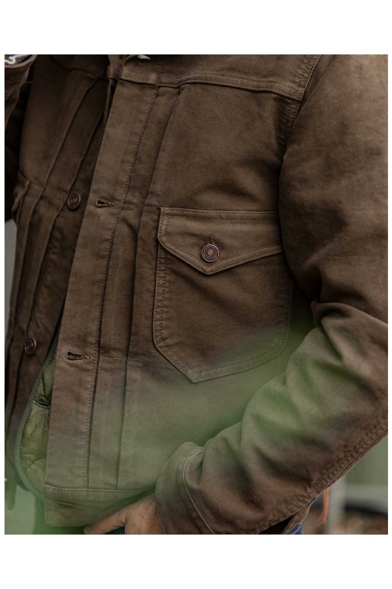 Ncyclet Moleskin Jacket, Alternate, color, BROWN
