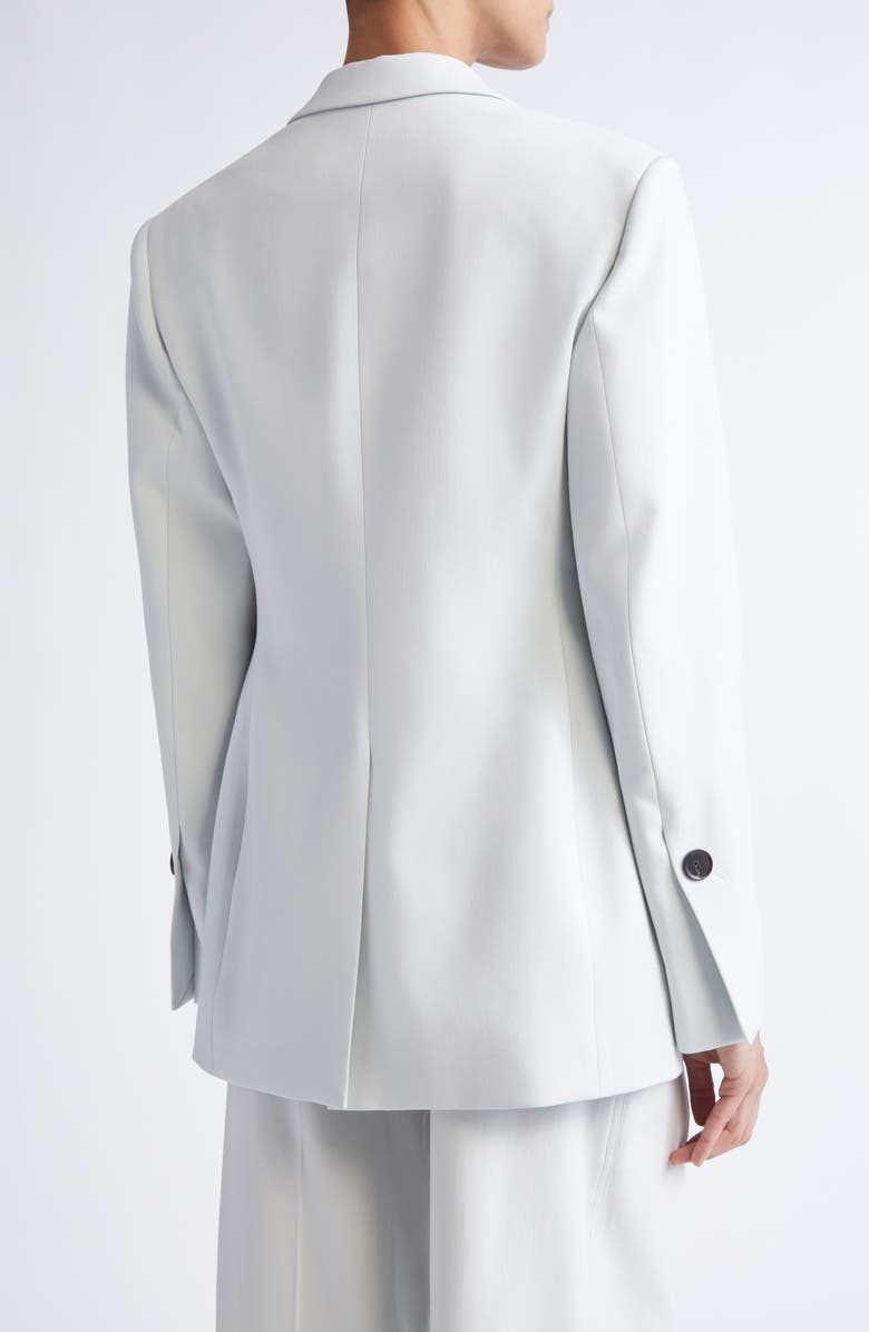Proenza Schouler Eva Stretch Gabardine Blazer, Alternate, color, Pale Grey