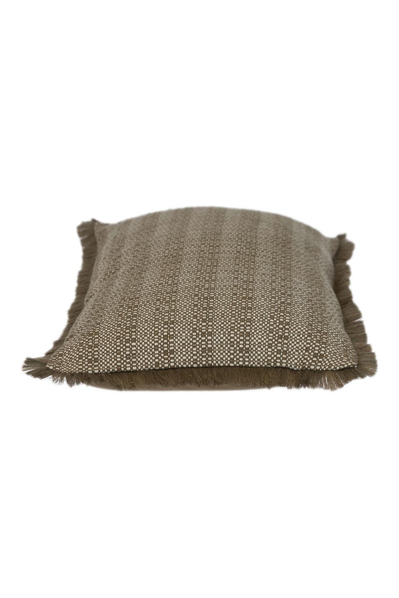 Stripe Accent Pillow, Alternate, color, GREEN