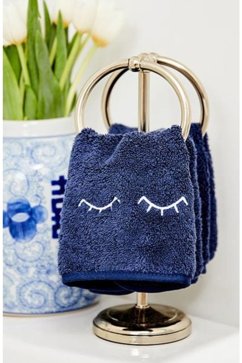 2-Pack Organic Cotton Terry Makeup Towels, Alternate, color, EYELID