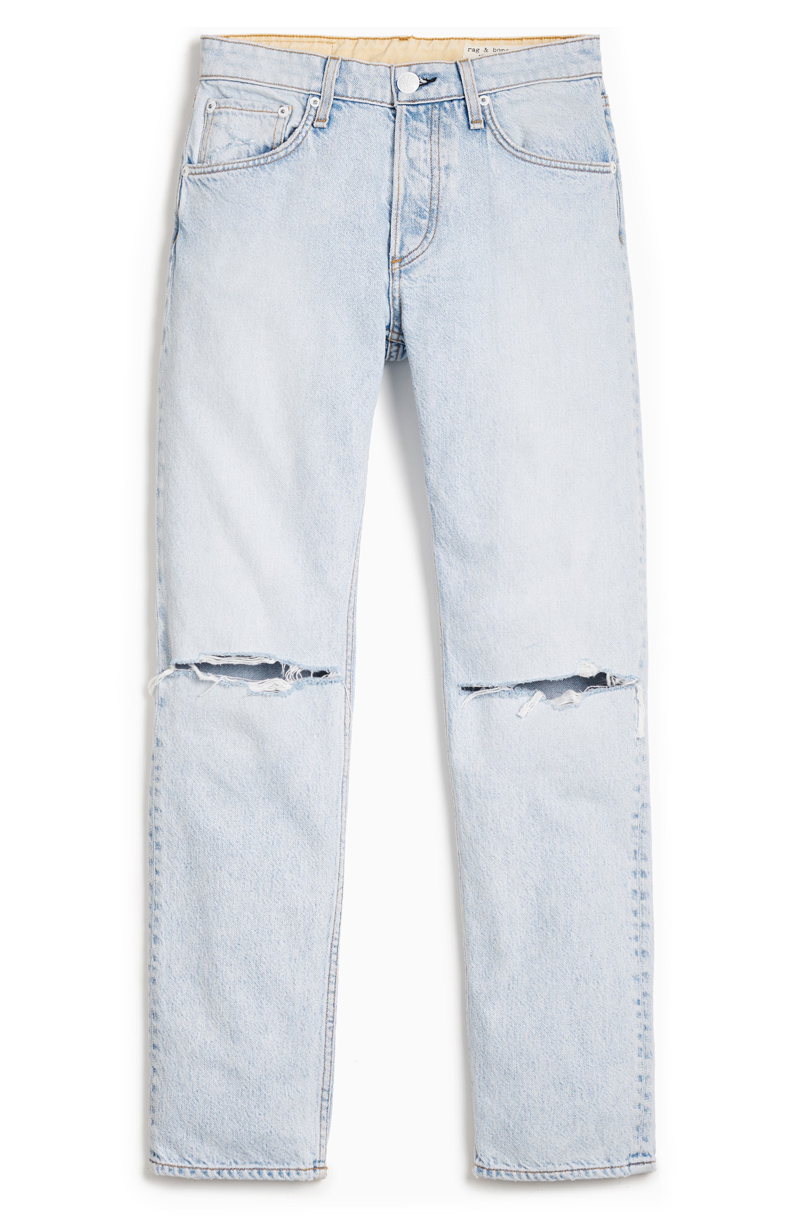 rag & bone Rosa Ripped Boyfriend Jeans (Women) | Nordstrom