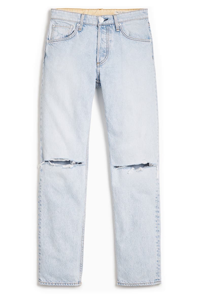 Rosa Ripped Boyfriend Jeans, Main, color, ROCHELLE
