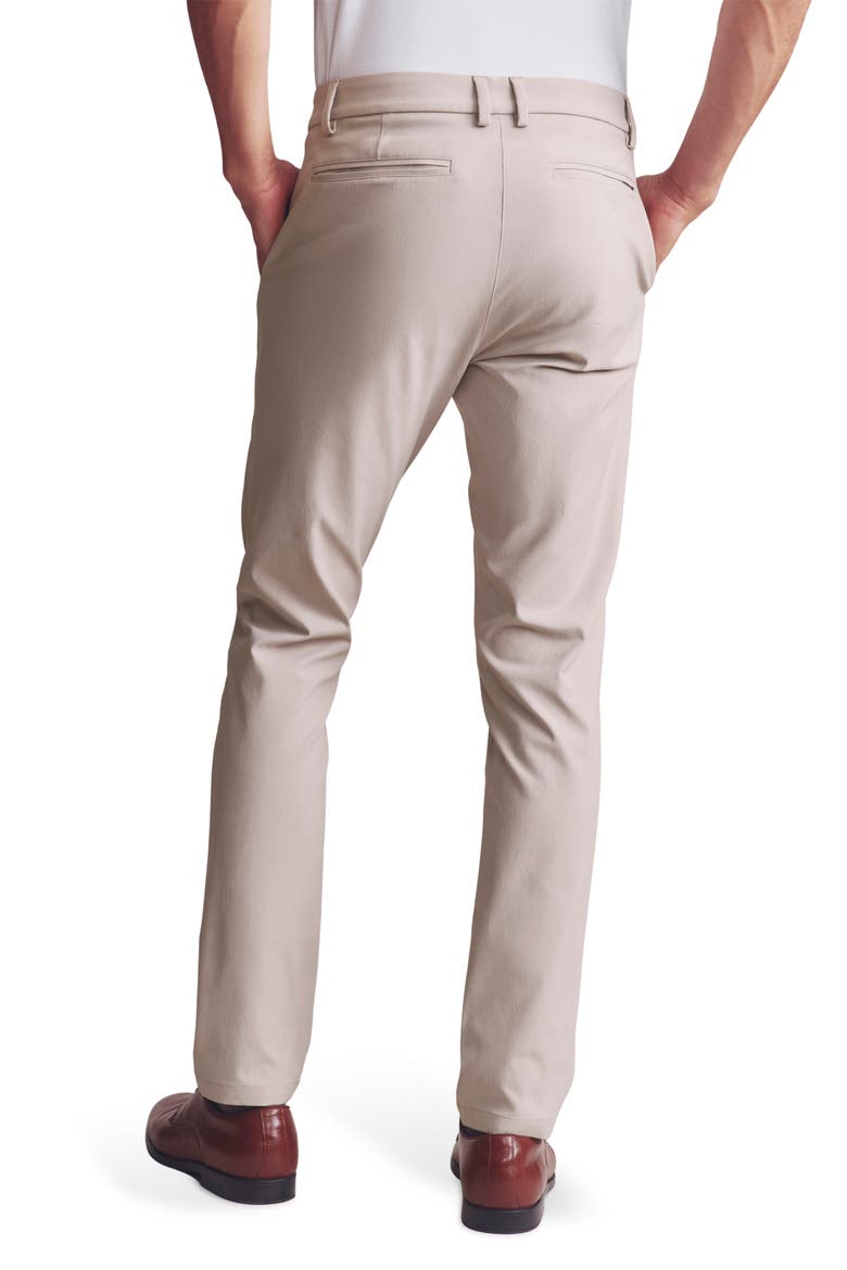 Gotham Slim Fit Water Repellent Pants, Alternate, color, FOSSIL GRAY