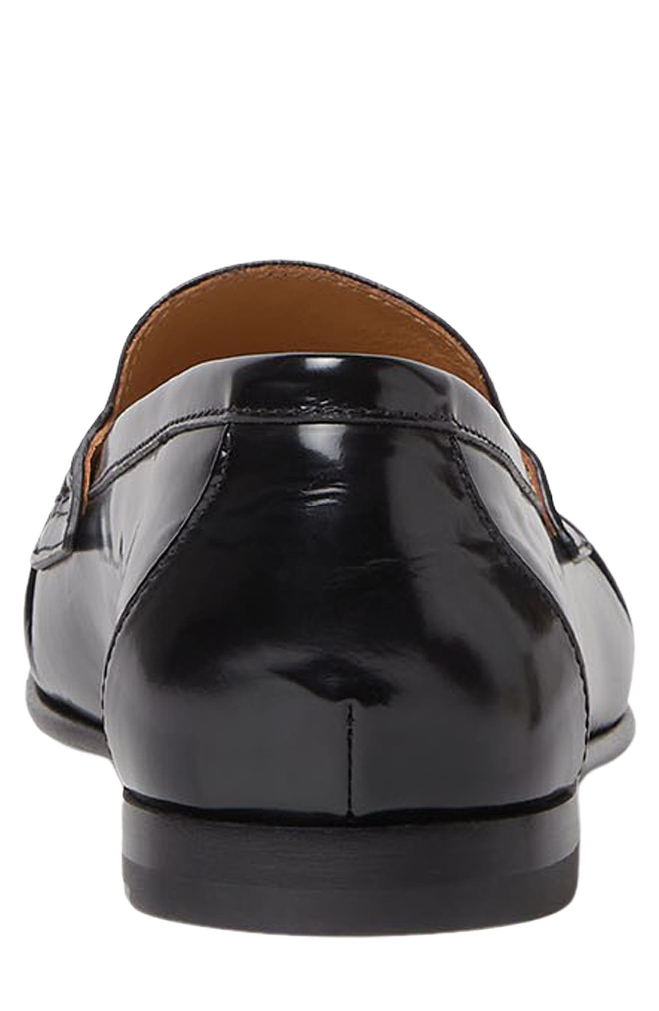 Scrunch Penny Loafer, Alternate, color, NERO