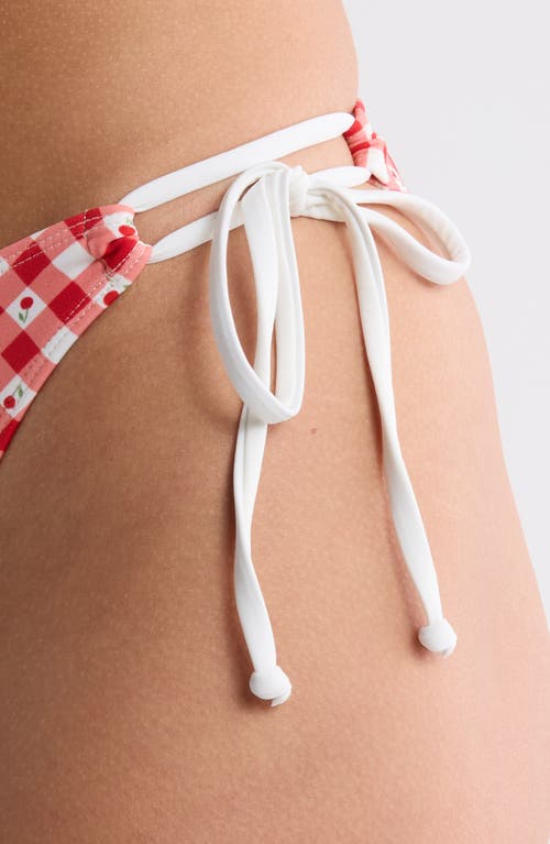 Pacsun Karly Side Tie Swim Bottoms In Multi