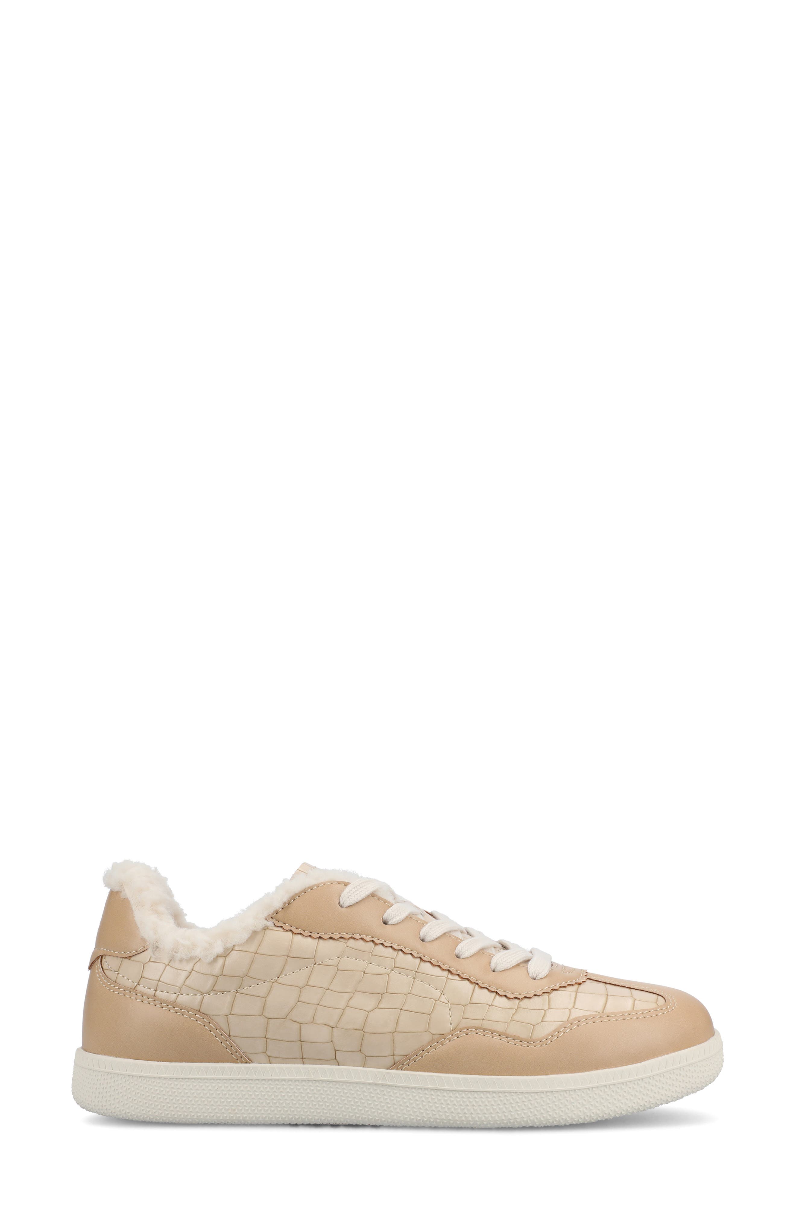 Lummie Sneaker, Alternate, color, CROCO/BEIGE