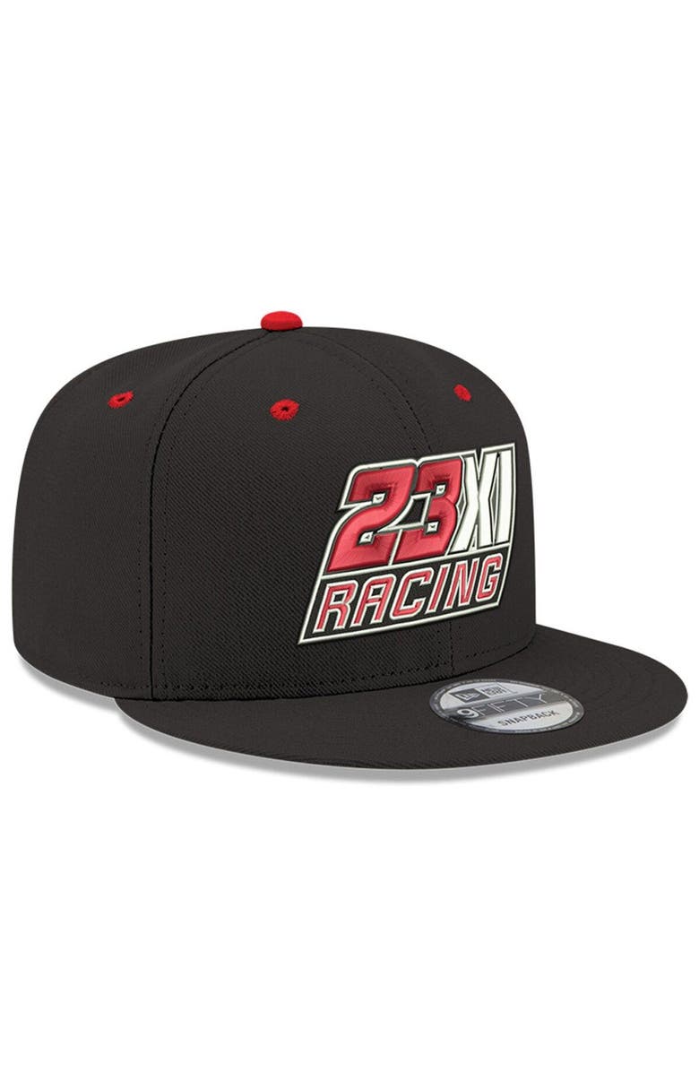 New Era Men's New Era Black 23XI Racing 9FIFTY 23XI Racing Snapback Adjustable Hat, Alternate, color, 