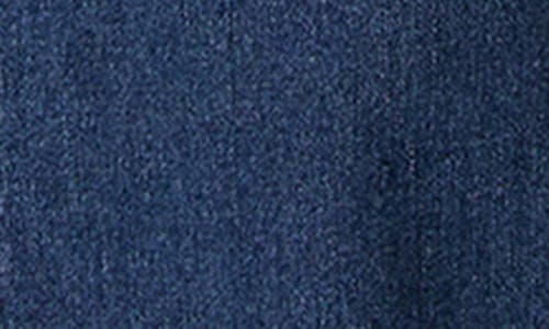 Unpublished Noemi Long Pasadena Flare Jeans In Dark Blue