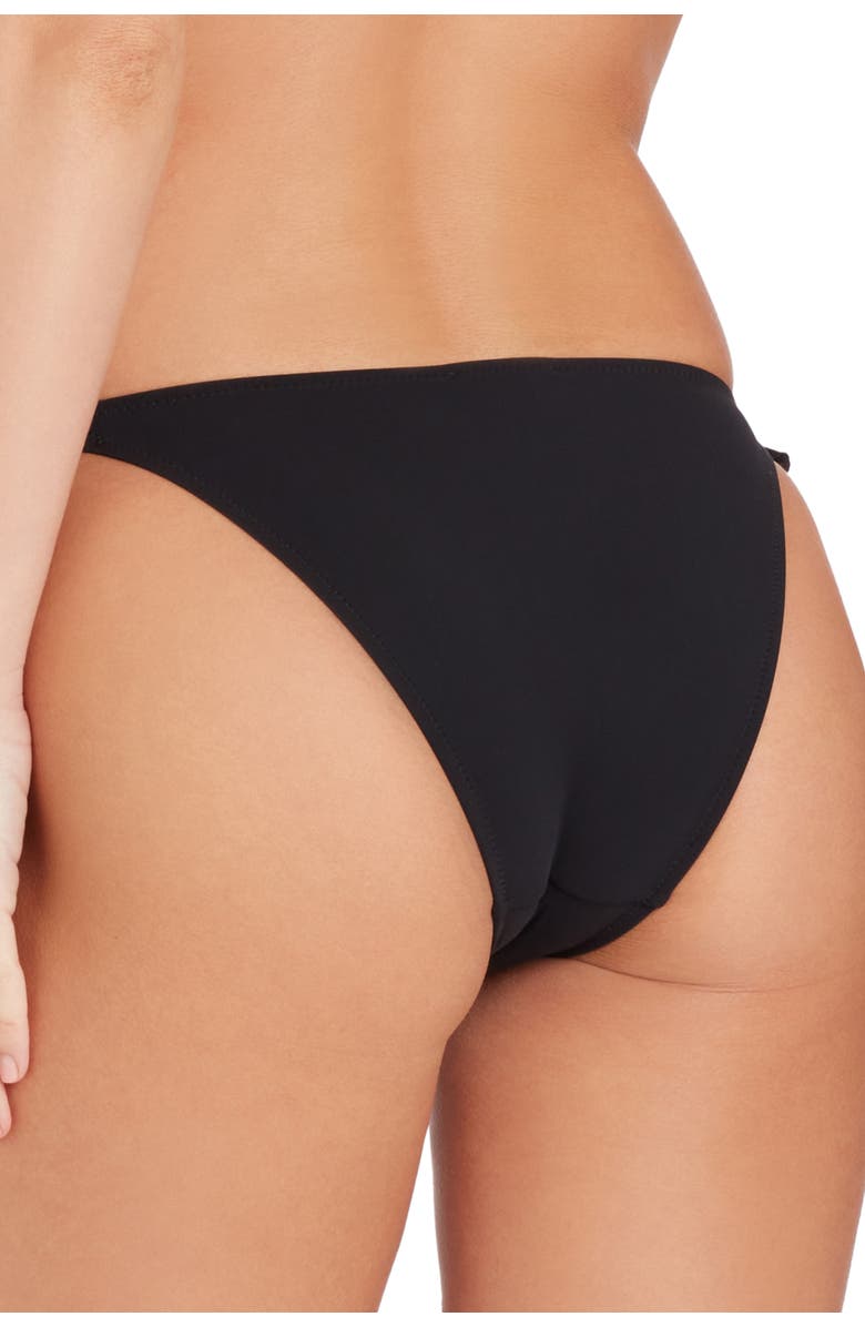 VALIMARE Milos Side Tie Bikini Bottom, Alternate, color, Black