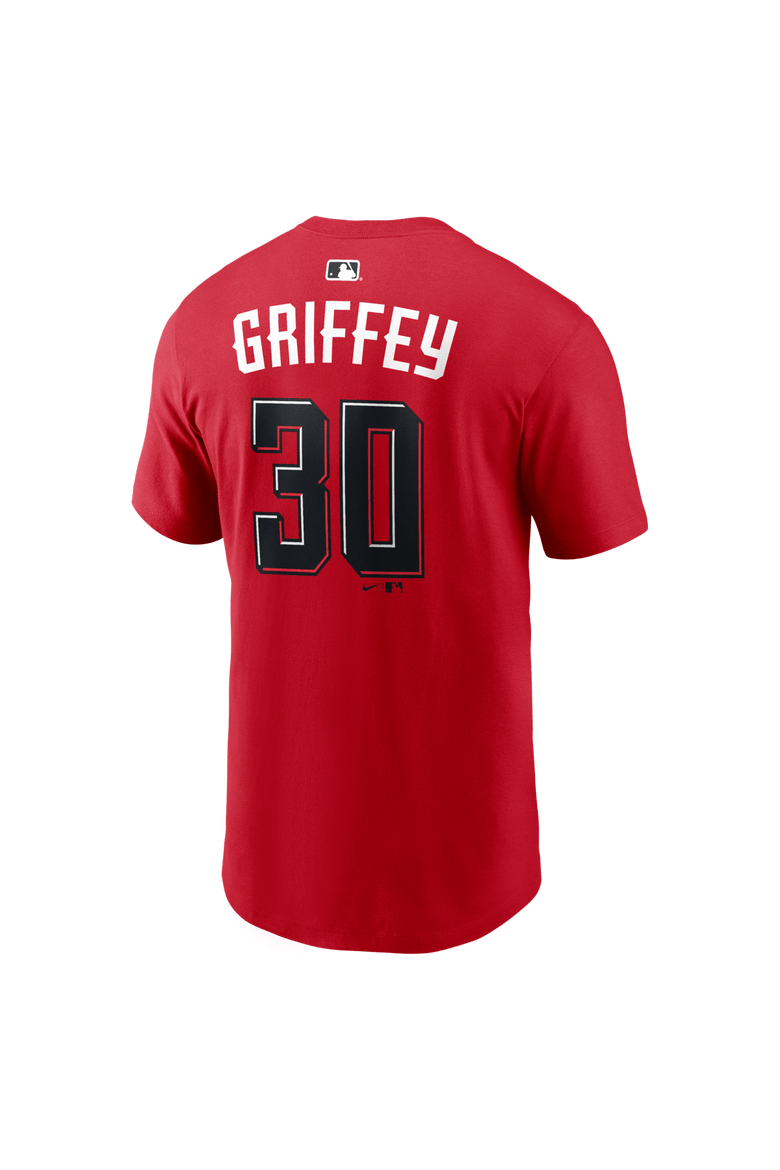 Men's Nike Ken Griffey Jr. Red Cincinnati Reds 2026 City Connect Name & Number T-Shirt, Alternate, color, Red