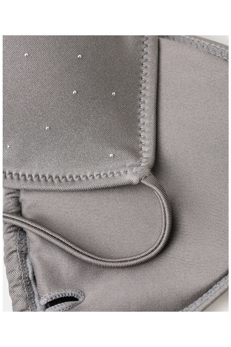 Rhinestone Triangle Bikini Top, Alternate, color, GREY