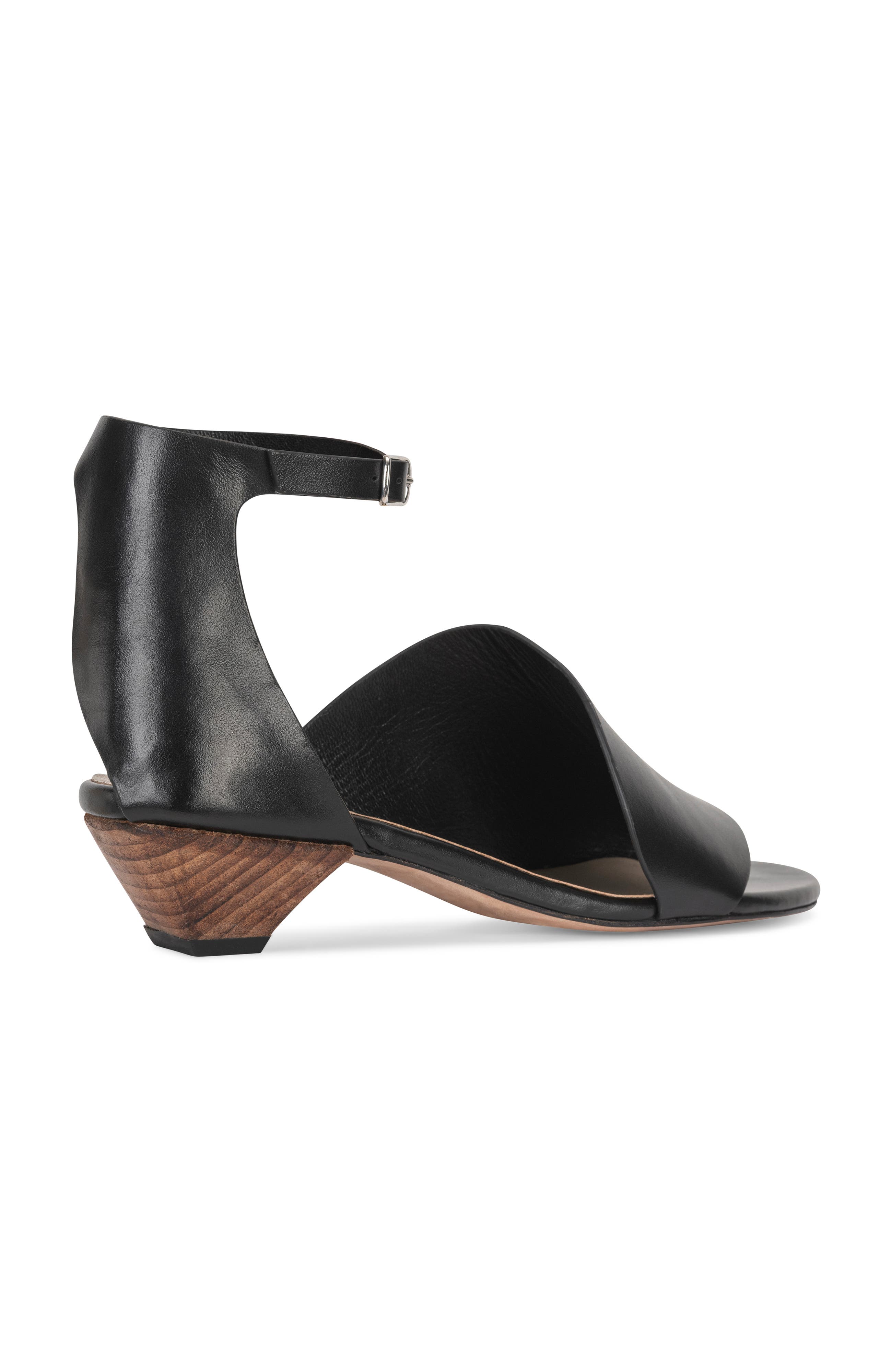 Chris Donovan Footwear Flourish Sandal, Alternate, color, Black