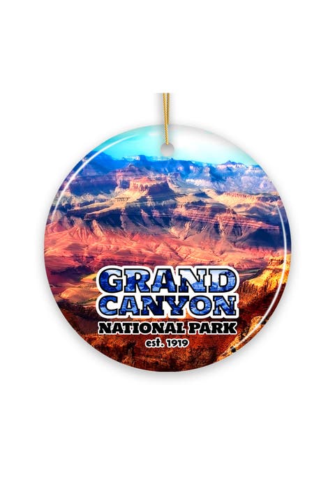 Grand Canyon National Park Est 1919 Ceramic Ornament