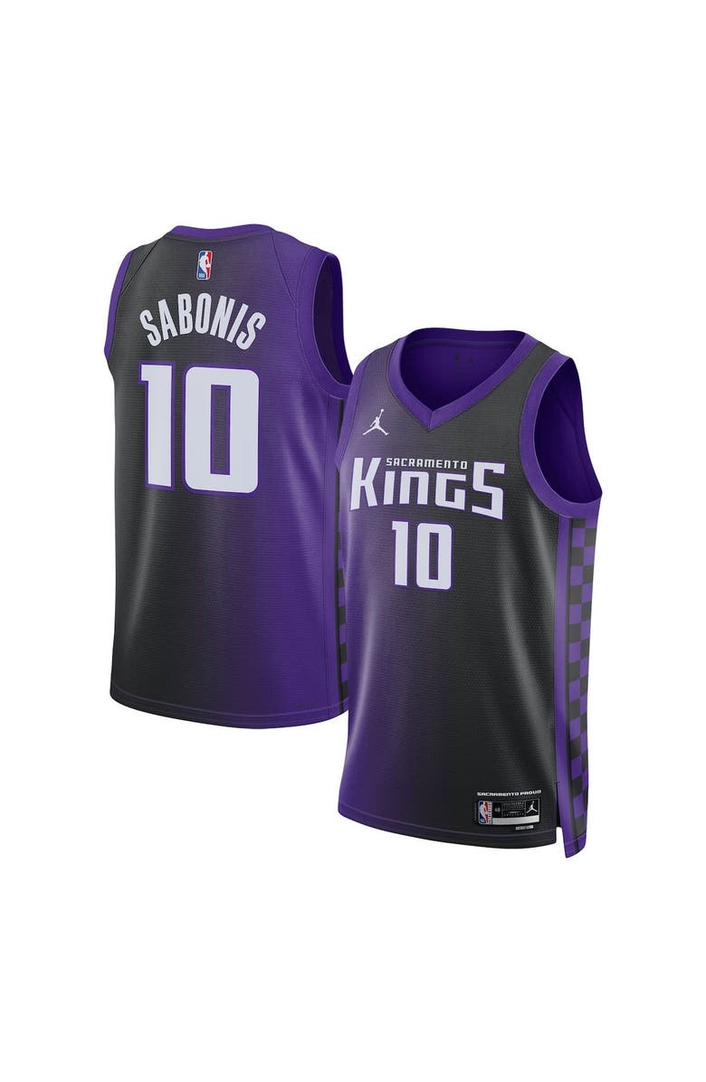 Jordan Brand Unisex Jordan Brand Domantas Sabonis Purple Sacramento Kings Swingman Jersey - Statement Edition, Alternate, color, 
