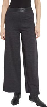 Lysse Denver High Waist Ankle Wide Leg Ponte Pants