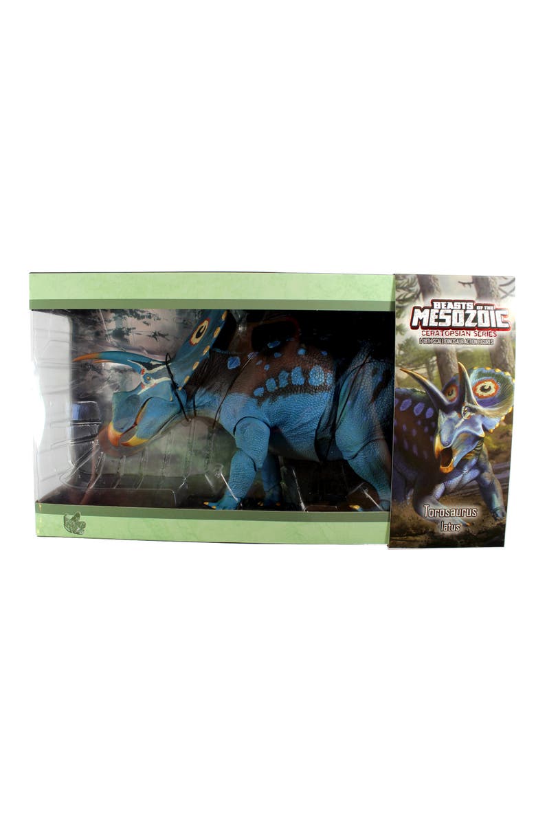 Beasts of the Mesozoic Torosaurus Latus Dinosaur Action Figure, Alternate, color, Multicolored