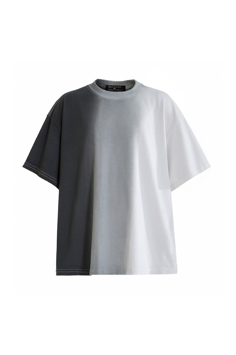 Fade Effect Crew Tee, Main, color, Black