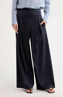 Delancey St Pleated Wide Leg Pants