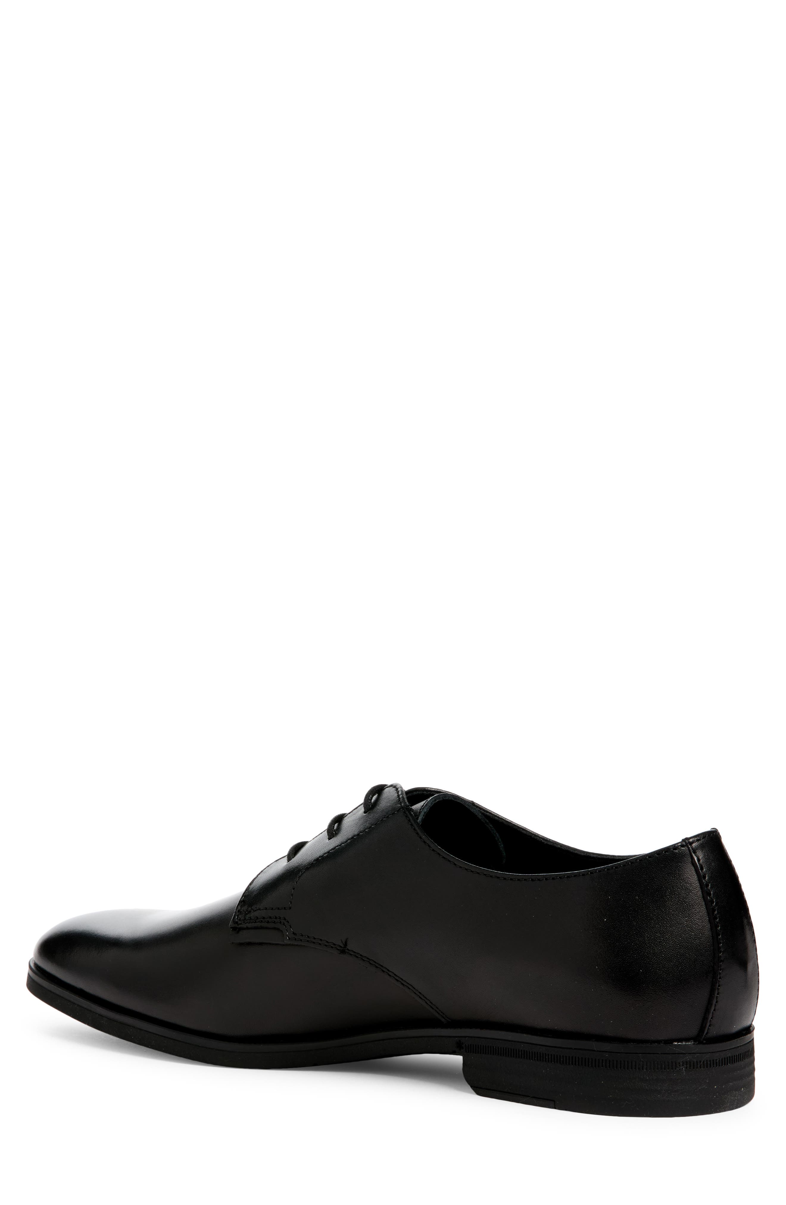 Jones Plain Toe Derby, Alternate, color, BLACK