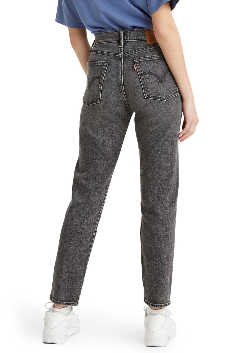 Levi's® Wedgie Icon Fit High Waist Ankle Straight Leg Jeans, Alternate, color, BETTER WEATHERED