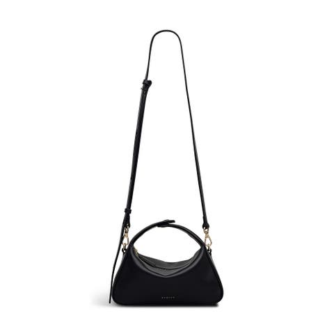 De Beauvoir Small Ziptop Satchel Bag