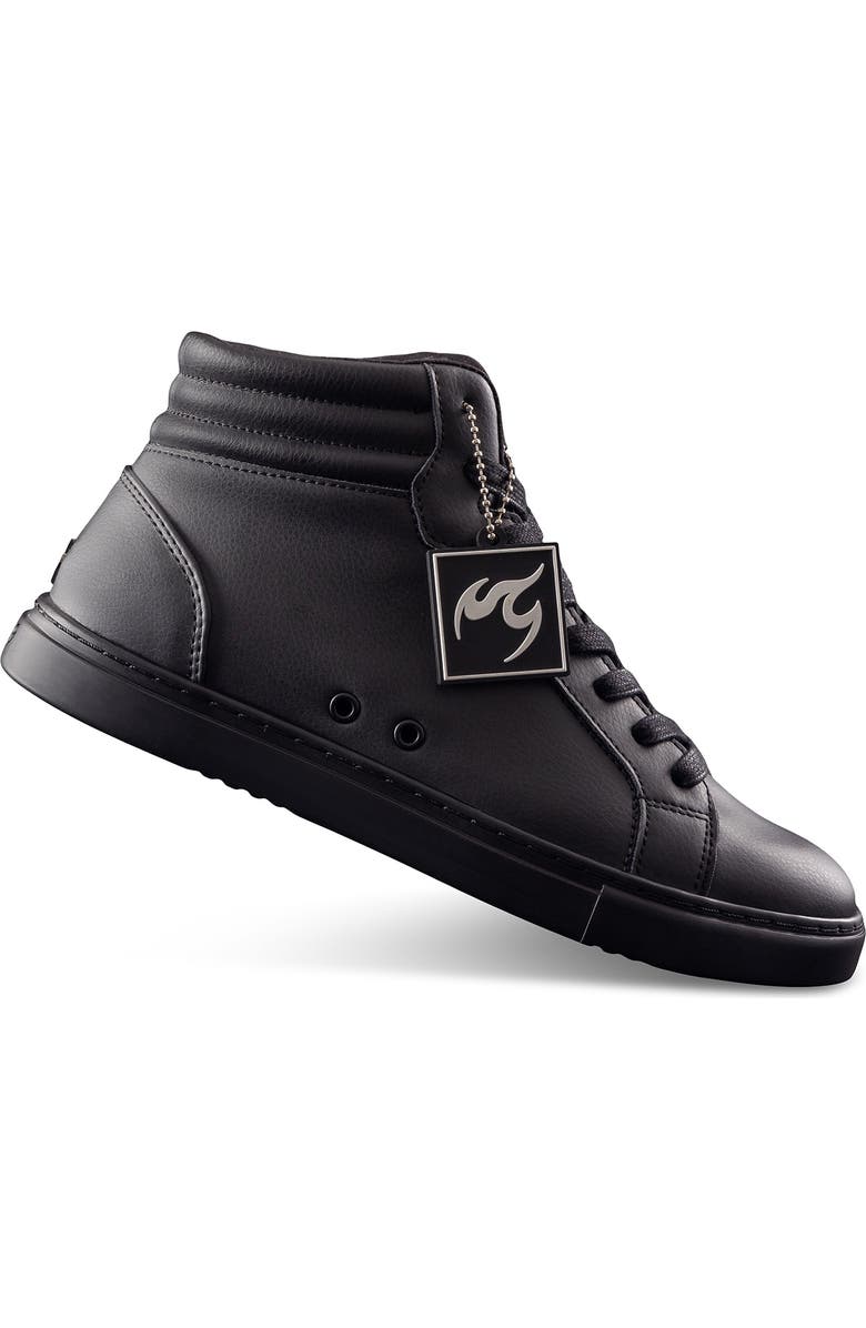 Fuego Men's High-top Sneaker, Alternate, color, All-Black