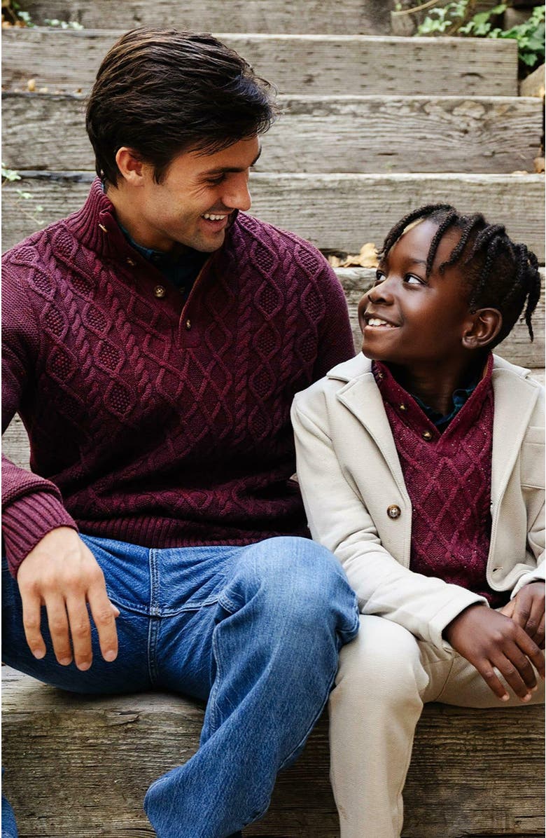 Hope & Henry Baby Boys' Fleece Suit Pant, Infant, Alternate, color, 