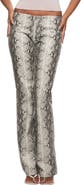 I.AM.GIA Hendrix 2.0 Snakeskin Print Faux Leather Pants