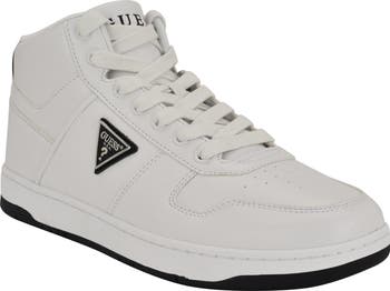 Guess Trisca High Top Sneaker in White for Men
