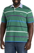 Nautica Striped Rugby Polo Shirt