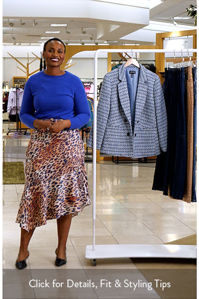 Faux Double Breasted Tweed Jacket video