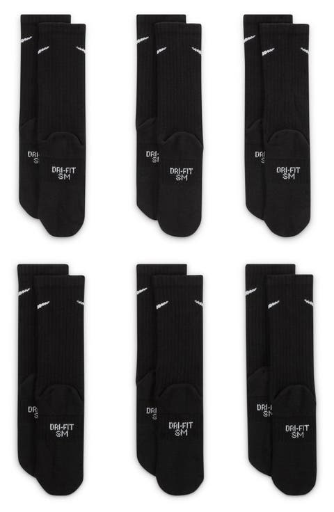 Pack of 6 Everyday Cushioned Crew Socks